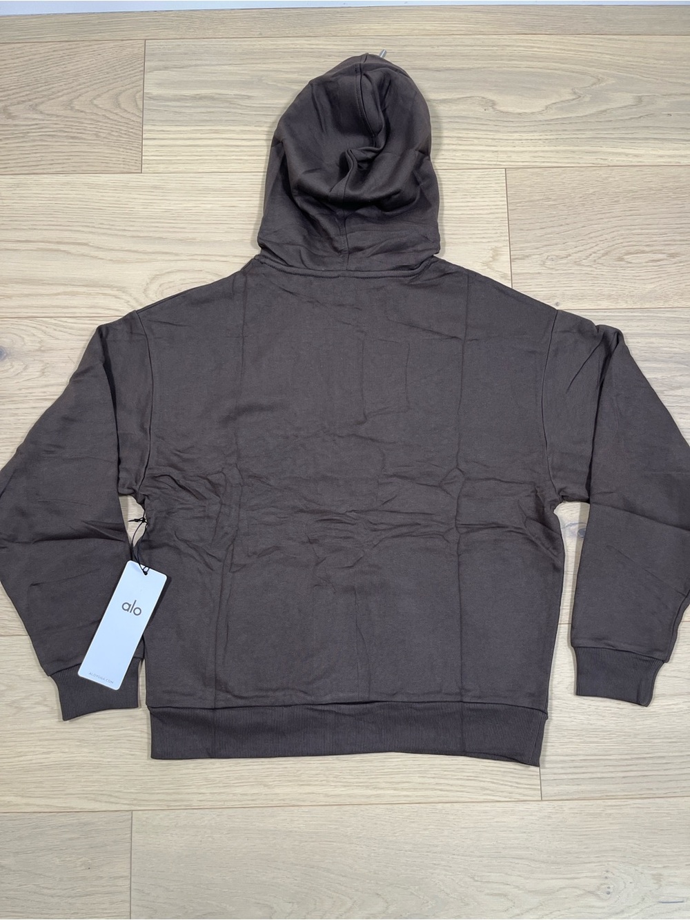 ALO Yoga Accolade Espresso Pullover Hoodie - Picture 4 of 4